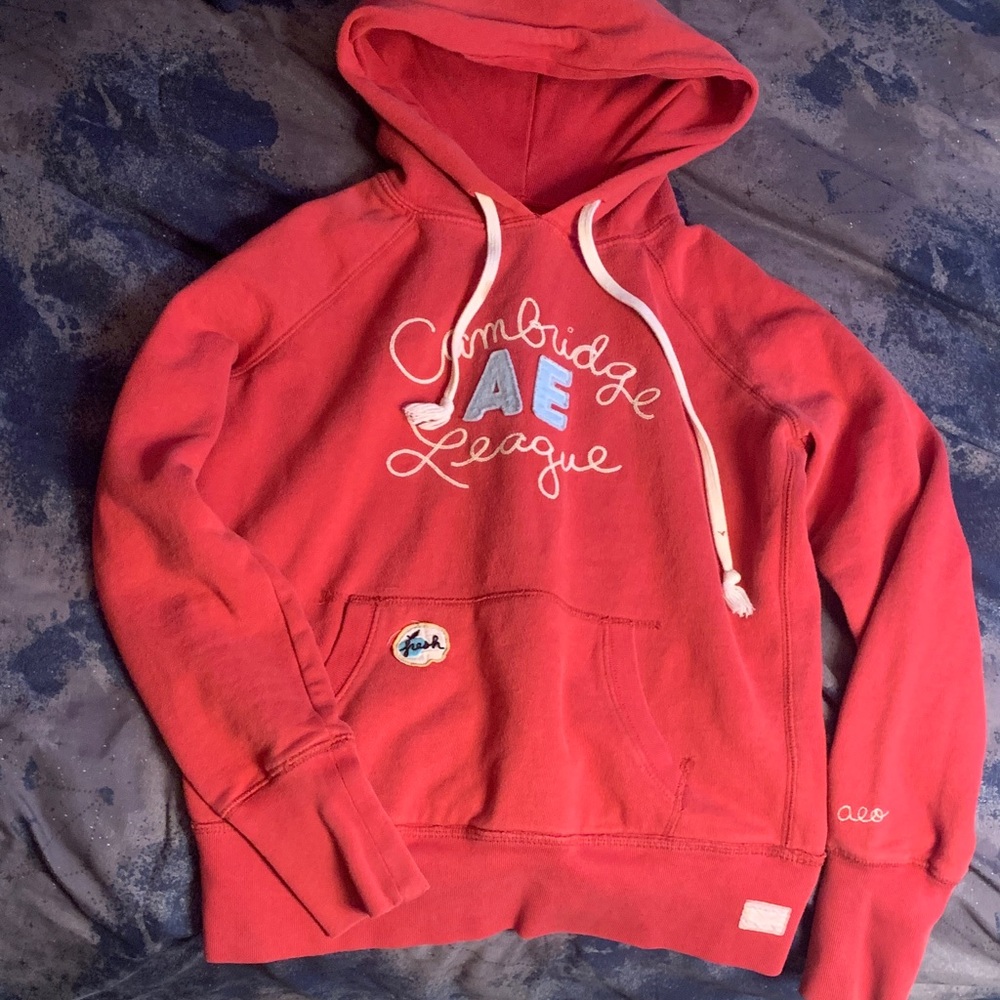 American Eagle Outfitters Red Hoodie